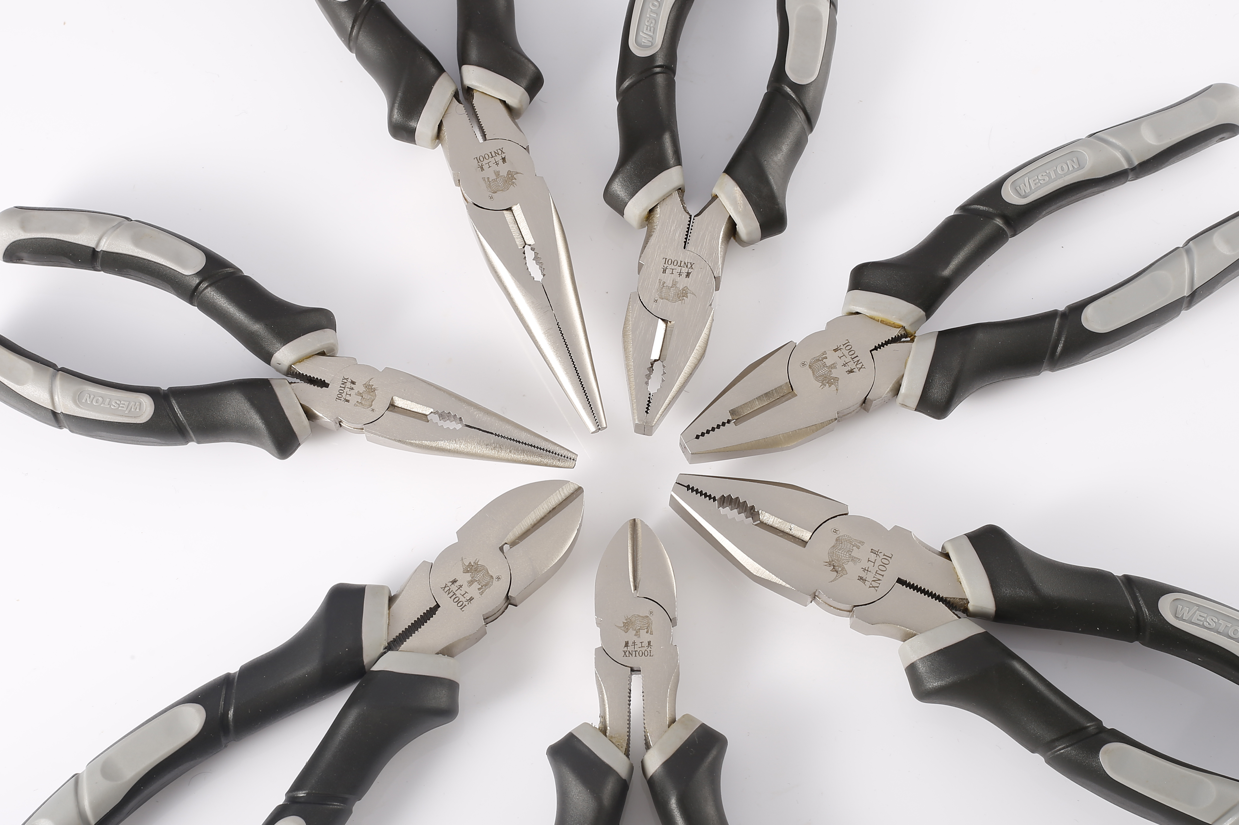 American style pliers with bamboo handle