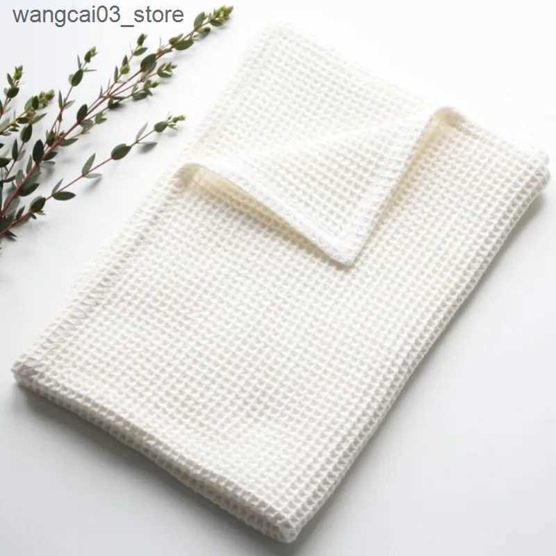 Blankets Swaddling Waffle Baby Blanket For Boys Girls Newborn Summer Baby Swaddle Wrap Receiving Blankets Cotton Toddler Bath Towel Bed Crib Quilts L2
