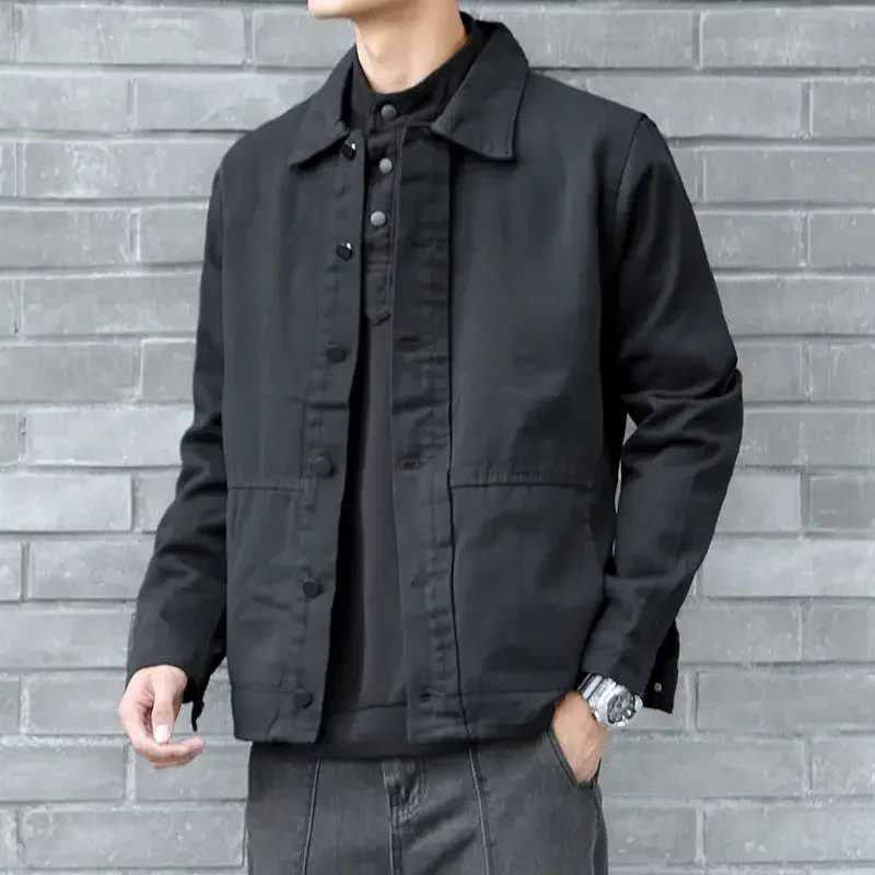 Denim jacket mens jacket black jeans mens clothing jacket fast delivery cheap fashionable brand new print W241011