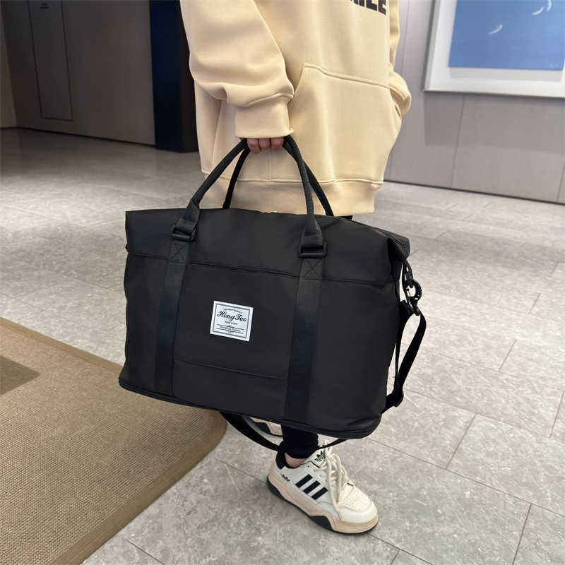 dry wet separation sports portable shoulder bag Yoga Fitness bag expandable travel bag 241015