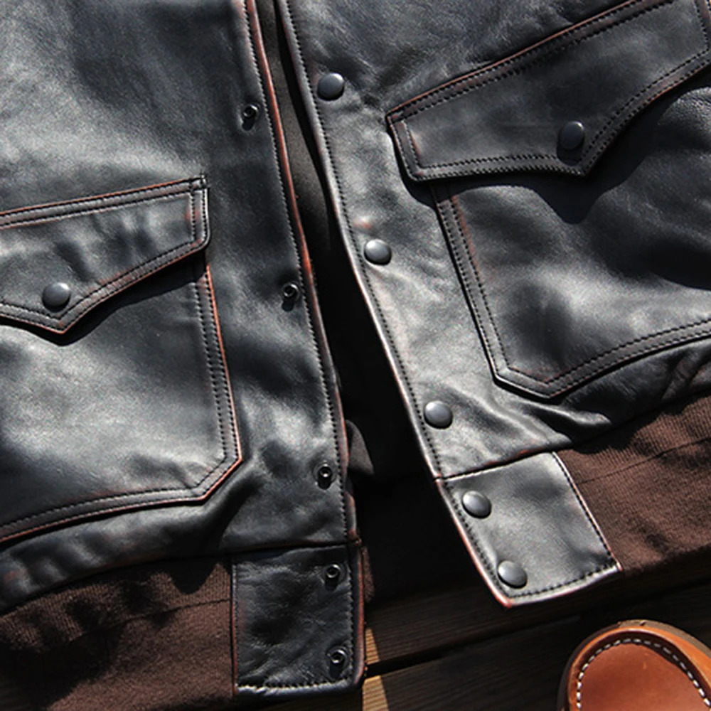 Super Qaulity A1 flying jacket mens retro sheepskin baseball set motorcycle top 241011