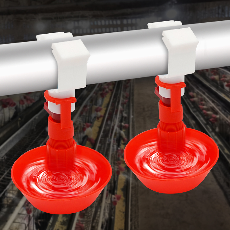 10/20 Pcs Automatic Chicken Water Nipple Drinker Bowl Chick Bird Drinking Hanging Cups Waterer Fountain Quail Farm Accessories