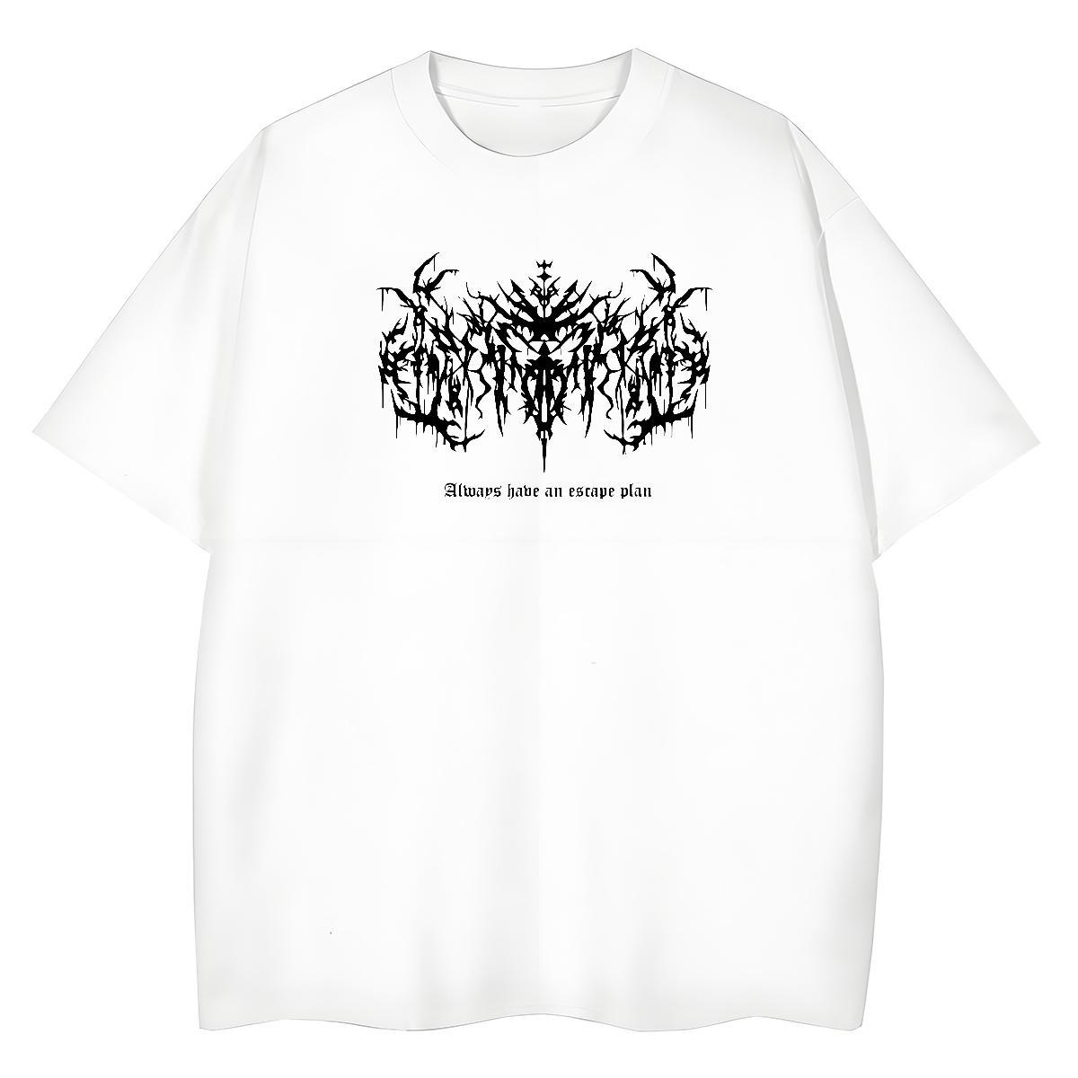 2024 DIY T Shirts Women 100% Cotton 230g O-Neck Short Sleeve High Street Hip Hop The Cross Women Tees Designer Nice Oversized L-4XL Tees Shirts