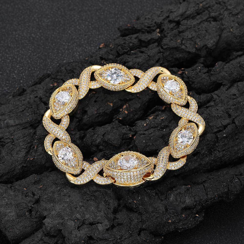 New Styles Cuban Link Stainless Steel Moissanite Dia Chain Sterling Sier 15mm Necklace For Women Men