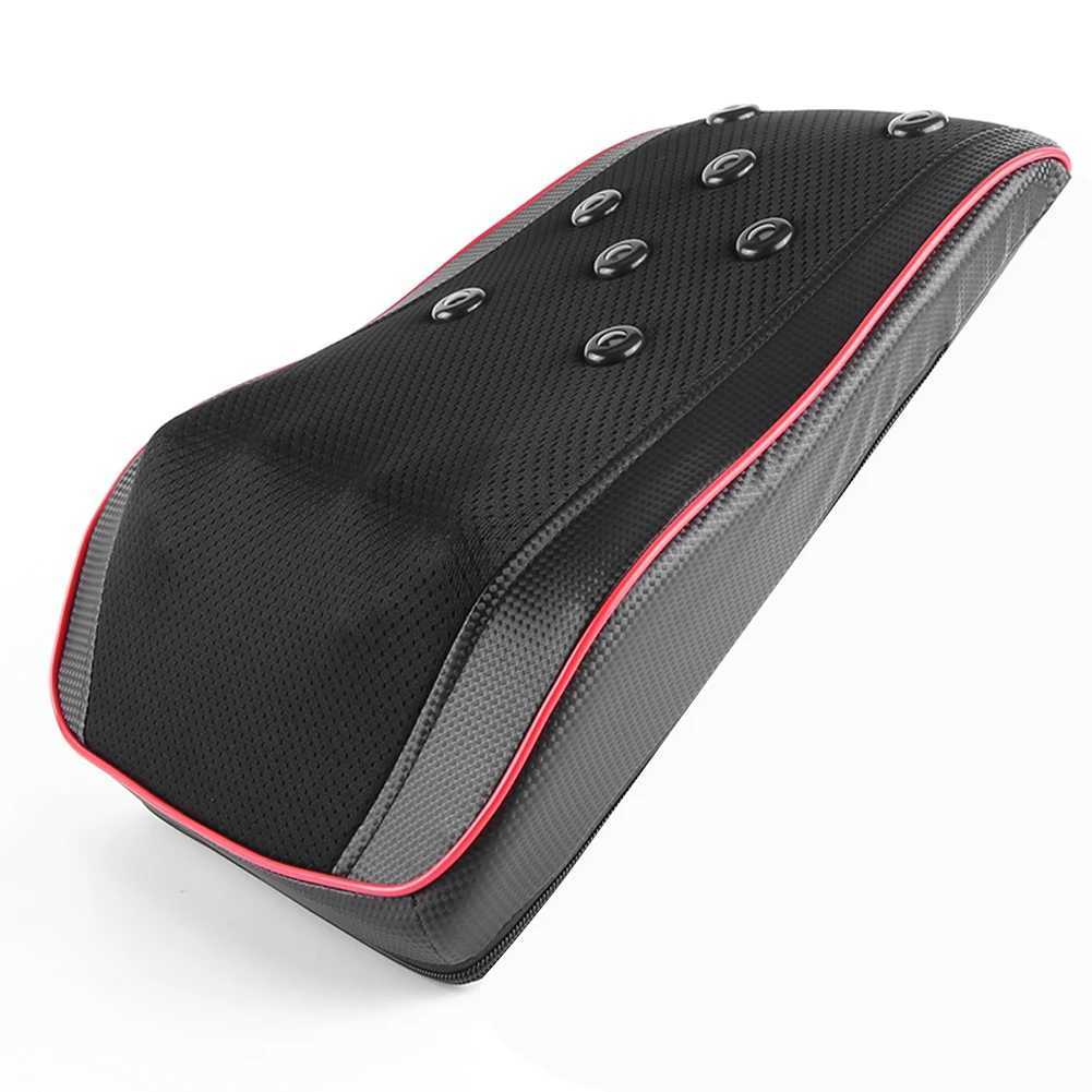 Cervical massage pillow with hot waist support pillow style neck massager shoulder back waist massage pad W240819