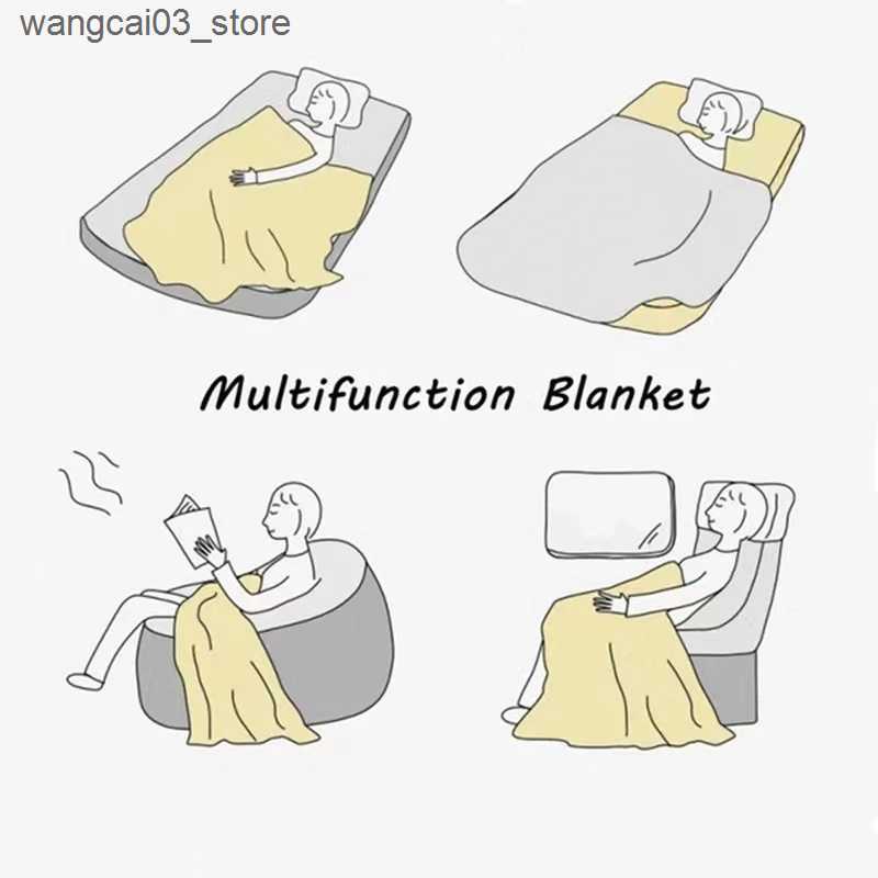 Blankets Swaddling Vincent Van Gogh Blanket Sunflower Famous Drawing Fleece Sleep Blanket Super Soft Fashion Bedspread for Living Room Sofa Couch L240