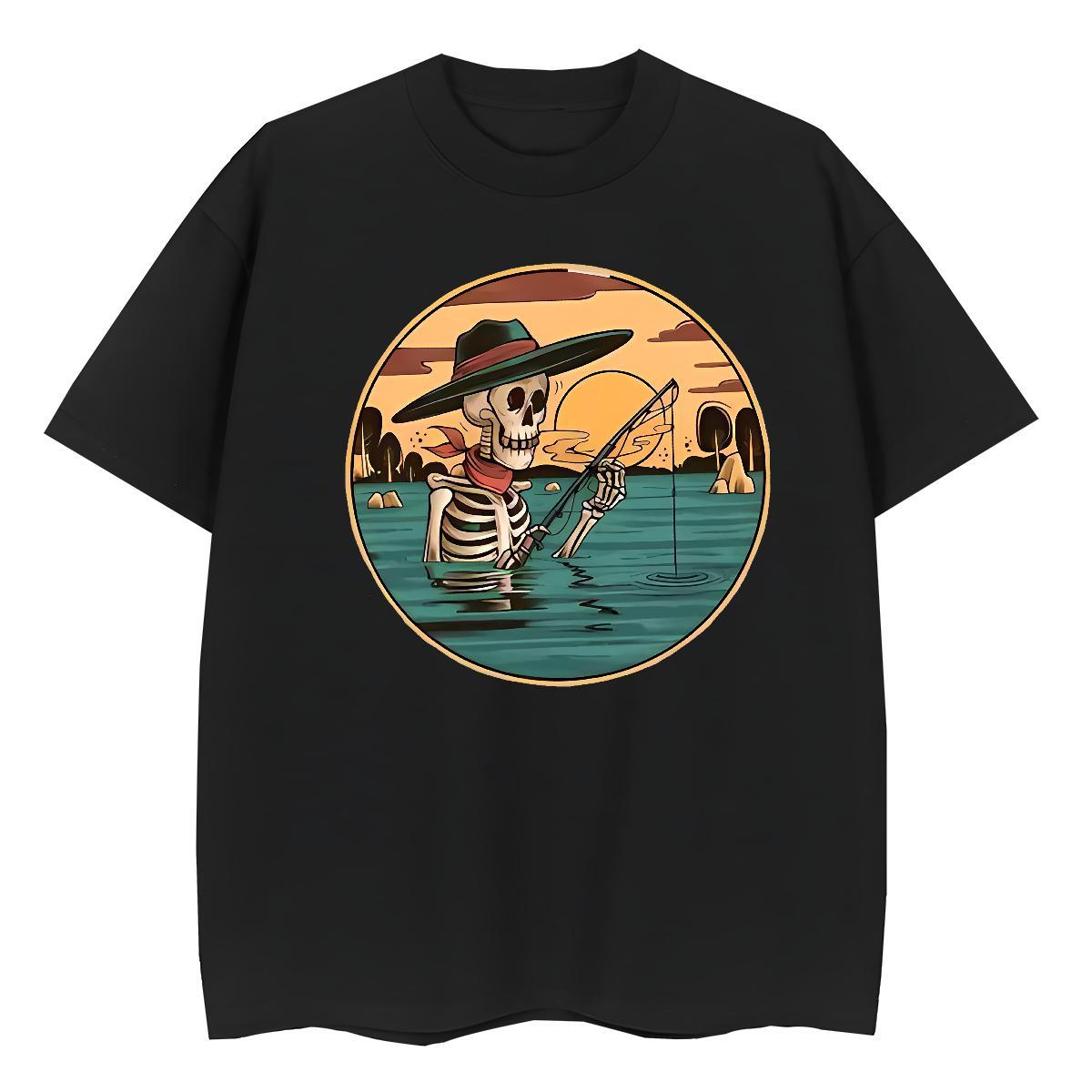 2024 Casual T Shirt For Woman 230g Pure Cotton Breathable Street Casual sea Woman Tshirt High quality Floral Print Tee Shirt