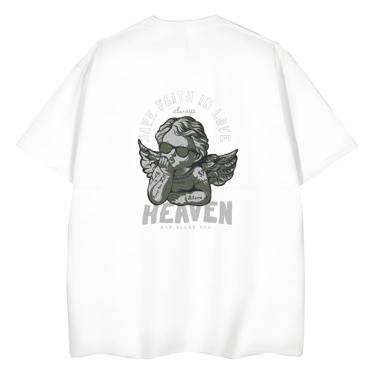 Fashion New T shirt 100% Cotton 230g Short sleeve Soft Summer Casual baby Tshirt for Man Woman Comfortable Custom Printed Tops Tees