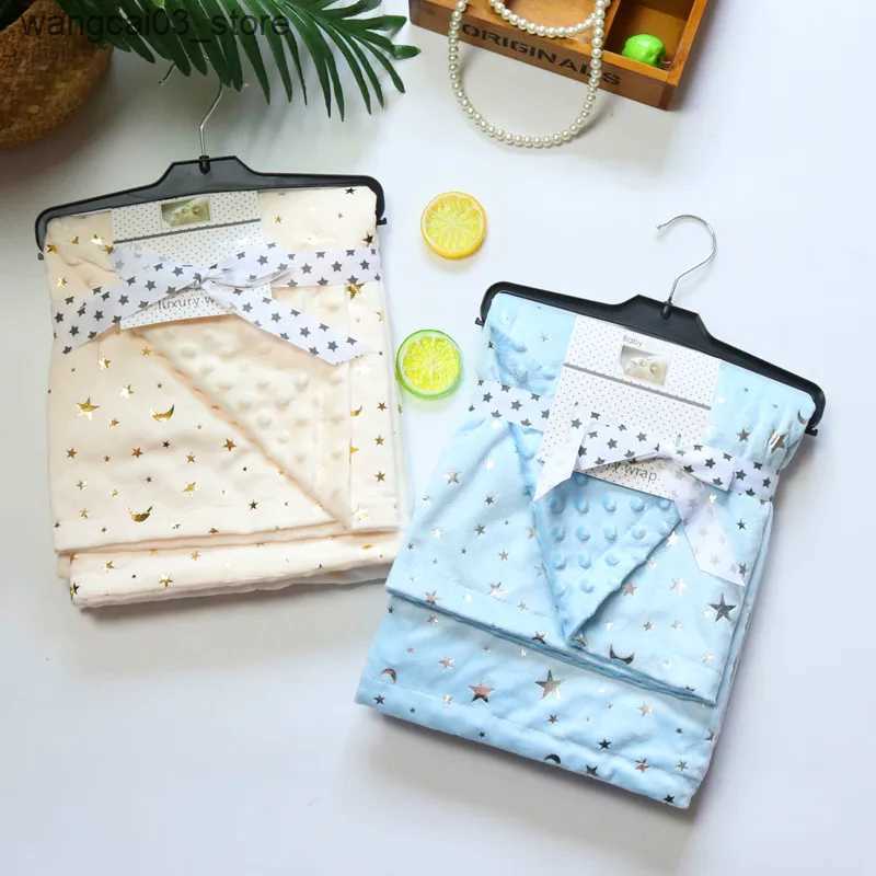 Blankets Swaddling Newborn Baby Blanket Cotton Fox Lion Thermal Swaddle Blankes Super Soft Infant Bebe Bedding For Kids Baby Wrap Quilts 75x120CM L240