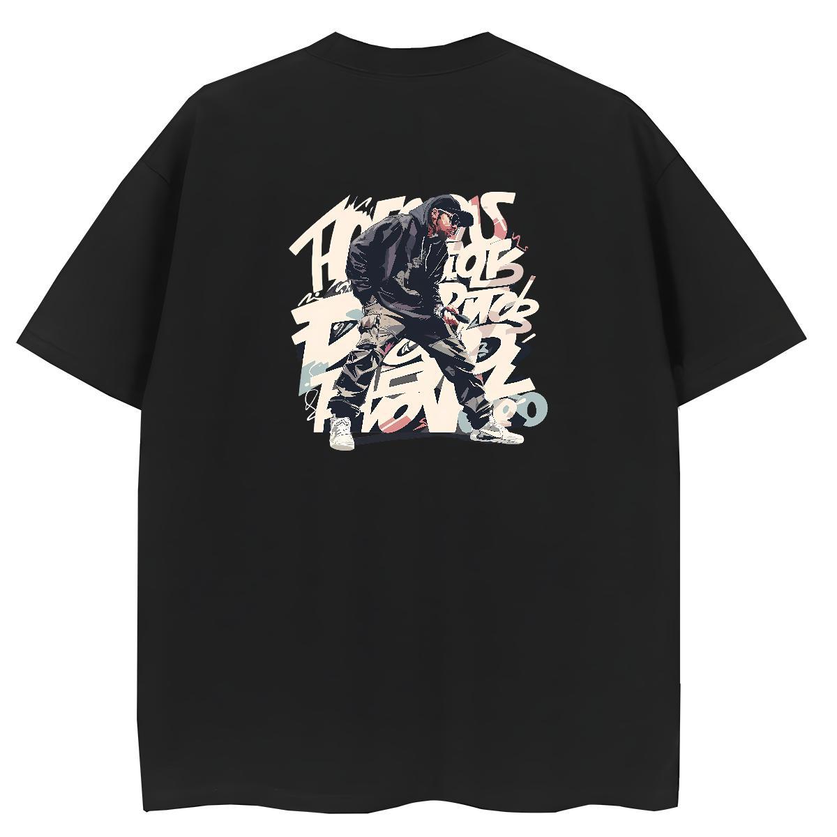 Brand Womens T Shirts 230g Cotton O Neck Short Sleeves Daily Wear character Couples T Shirts Loose fit Customized Print Clothes