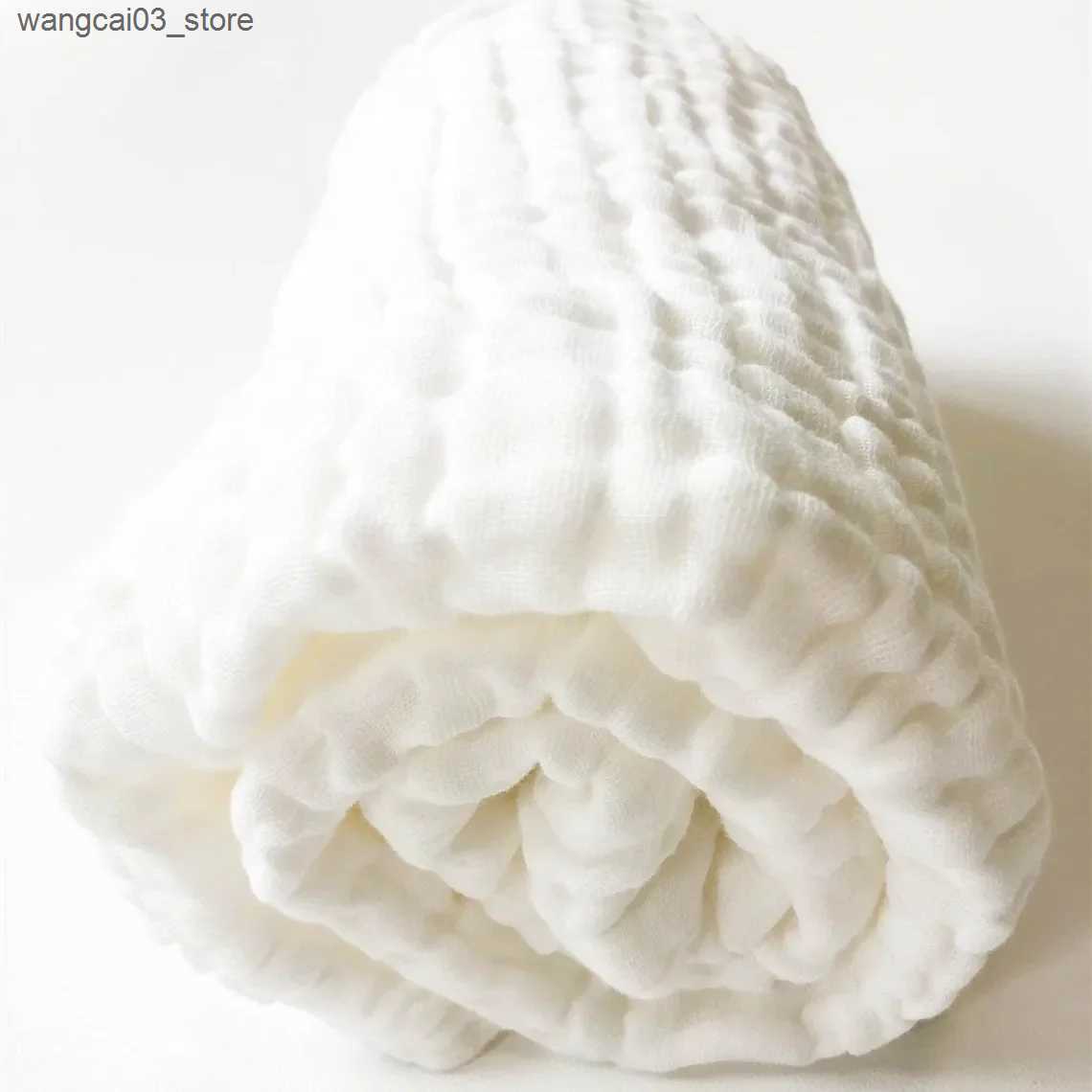 Blankets Swaddling 6 Layers Gauze Cotton Swaddle Blanket Baby Blankets Newbron Muslin Swaddle Bedding Newborn Quilt L240910