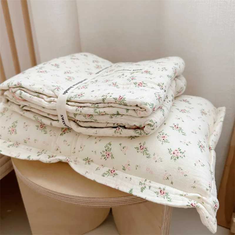 Blankets Swaddling Baby Blanket Newborn Muslin Swaddle Blankets Girls Cotton Soft Baby Receiving Blanket Infant Toddler Sleeping Cover Crib Quilts L24