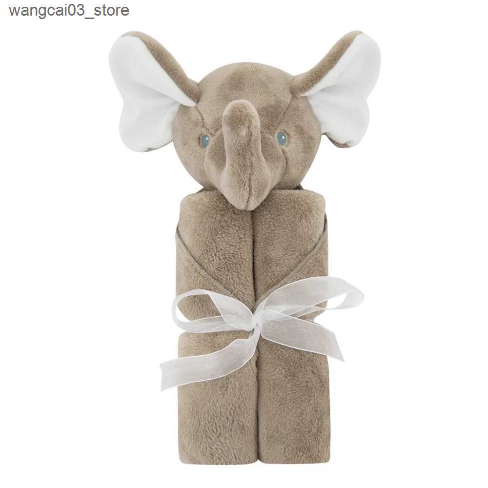 Blankets Swaddling Honeyzone Milestone Blanket Swaddle Wrap Manta De Bebe Elephant Lange Bebe Winter Newborn Mousseline Baby Warm Otulacz 76*76cm L240
