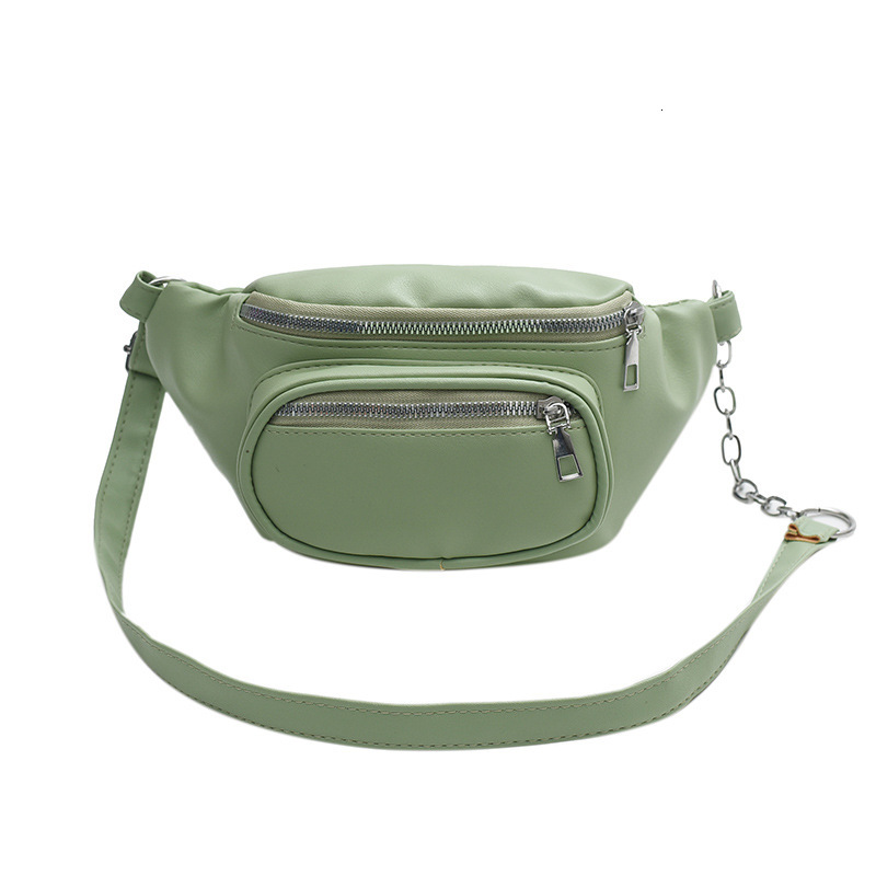 Fashionable minimalist autumn new chest diagonal cross waist bag, casual western-style fashion, fresh and cute shoulder bag