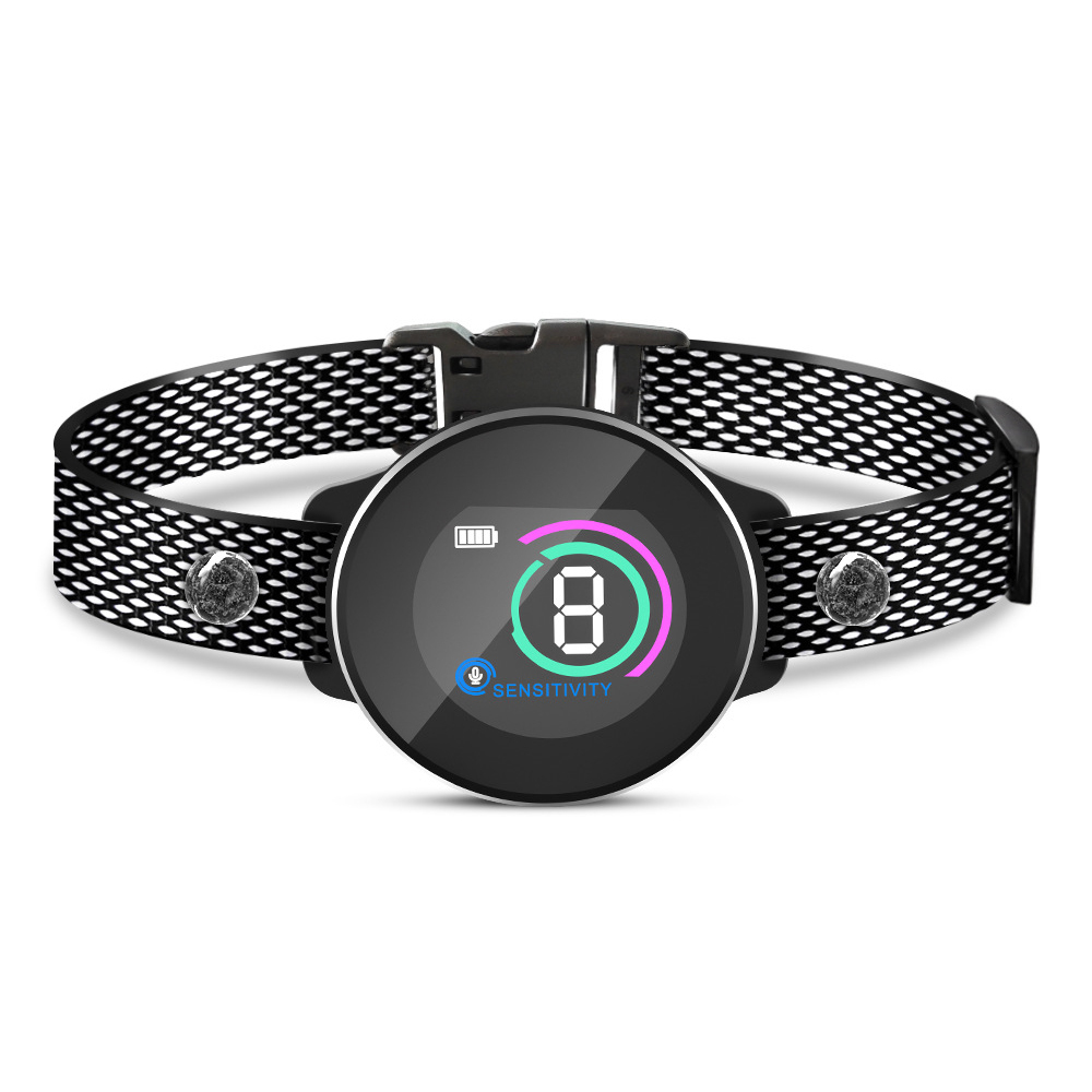 2024 New Waterproof Electric Collar For Dog Anti Bark Device Calming Dog Barking Stopper Bark Control Dog Training Aids