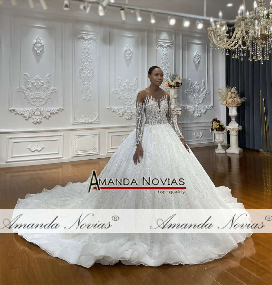 Fashion Design Wedding Gowns Real Sample