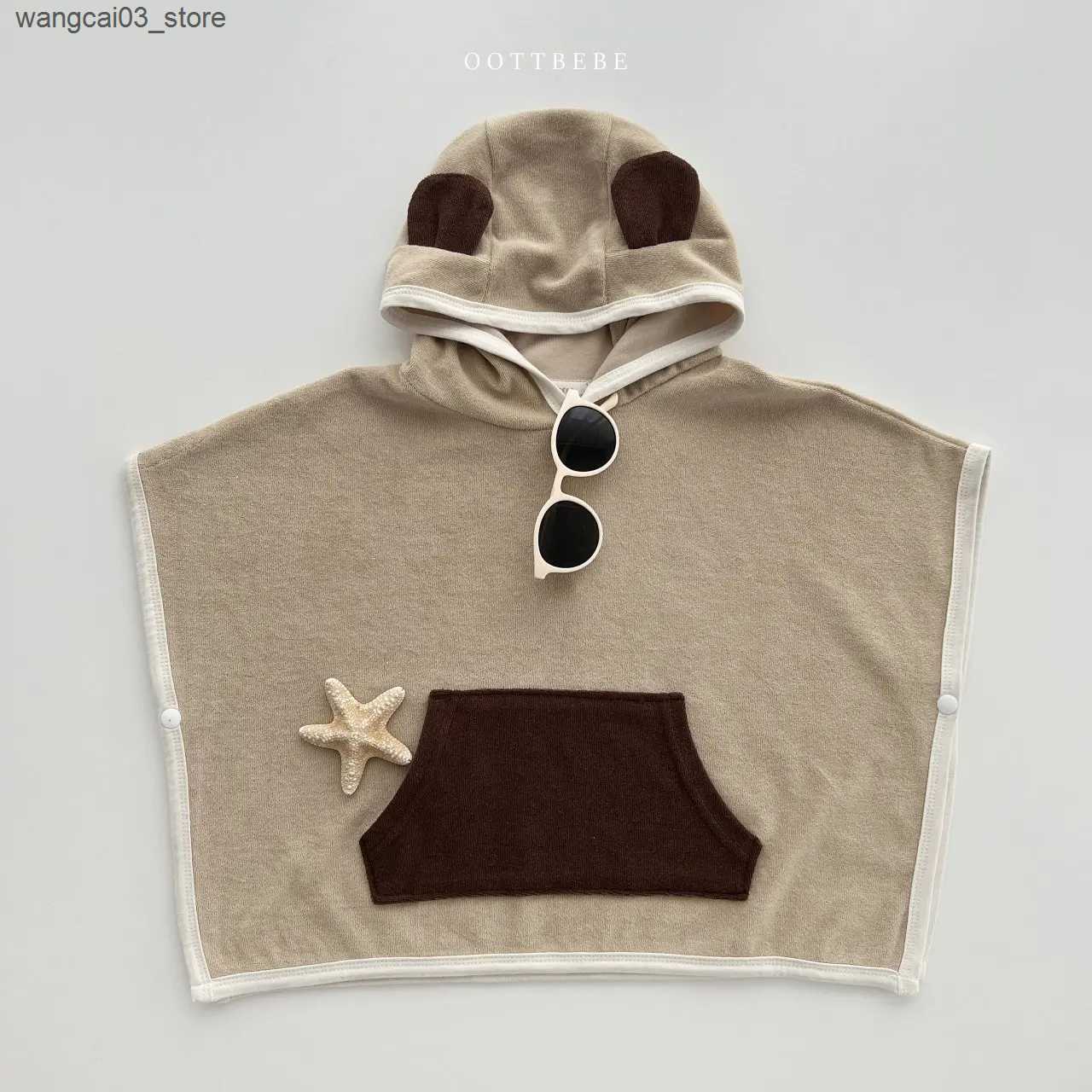 Blankets Swaddling Toddler Baby Hooded Towels Newborn Kids Bathrobe Super Soft Bath Towel Blanket Warm Sleeping Swaddle Wrap For Infant Boys Girls L24