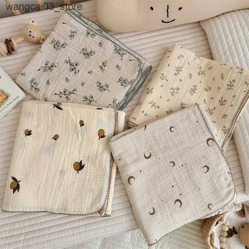 Blankets Swaddling Summer Muslin Swaddle Blankets Cotton Soft Baby Blanket For Boys Girls Newborn Baby Receiving Blanket Sleeping Cover Crib Quilts L2