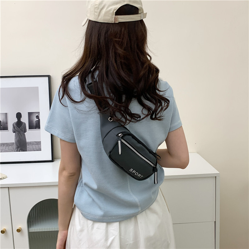 Fashion for Women New Style Simple Casual Shoulder Trendy Women's Chest Waist Bag