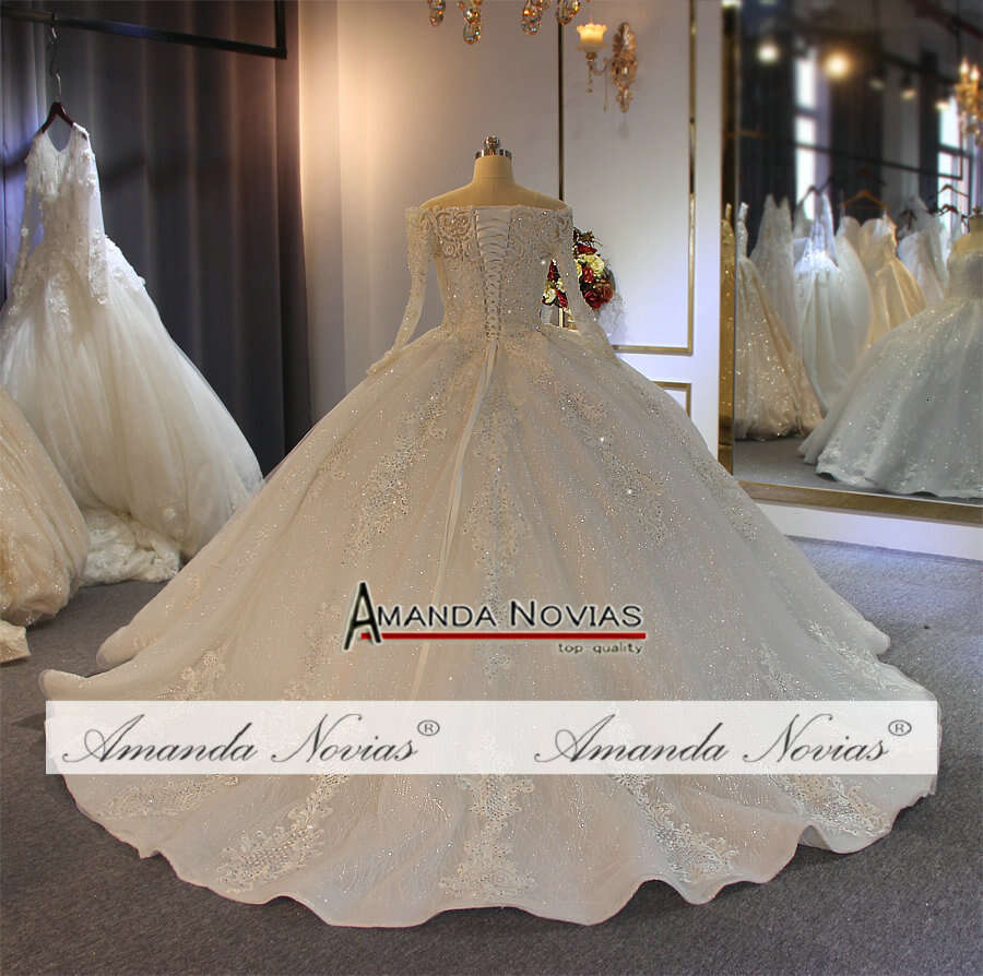 Amanda Novias ball gown wedding dress new arrivals