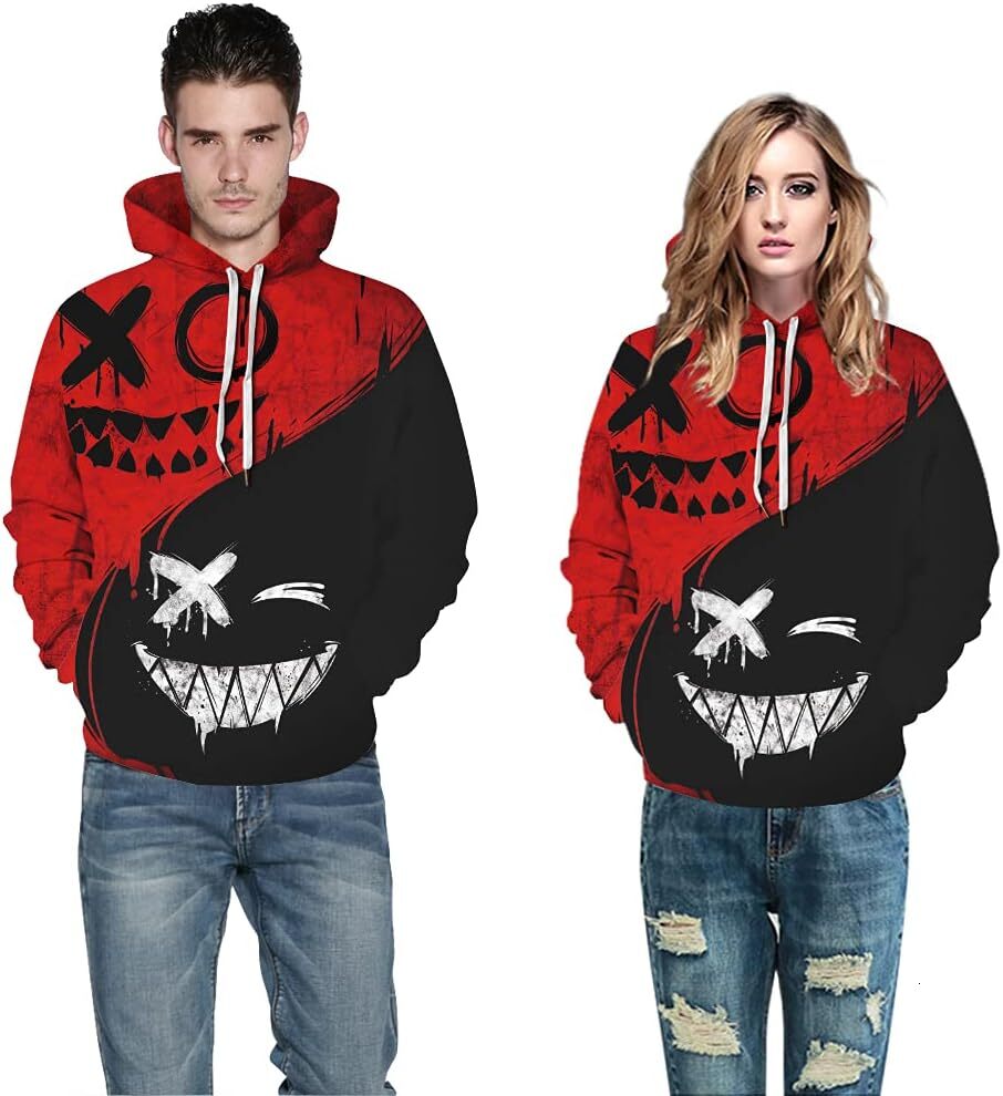 Hoodie for Mens Womens Unisex 3D Novelty Hoodies Graphic PrintPockets Graphic Hoodies sweatshirt Pullover Long Sleeve trend
