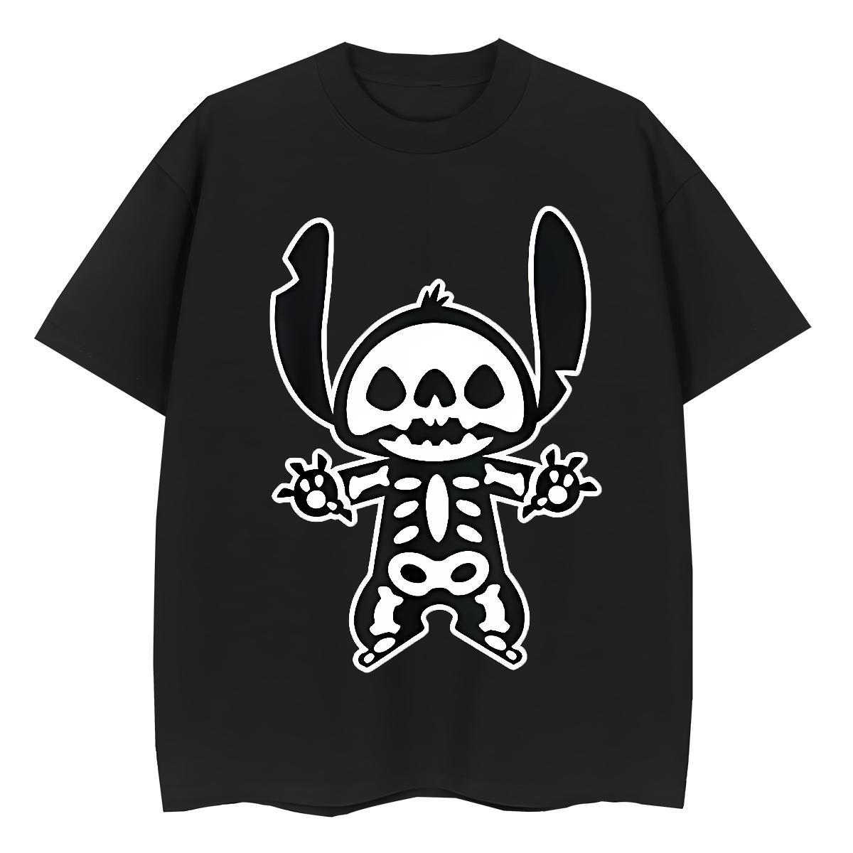 2024 Designer Woman T Shirts 230g Pure Cotton Breathable Crew Neck Sport monster Women Tees Unisex Custom Print Plus Size Top Tees