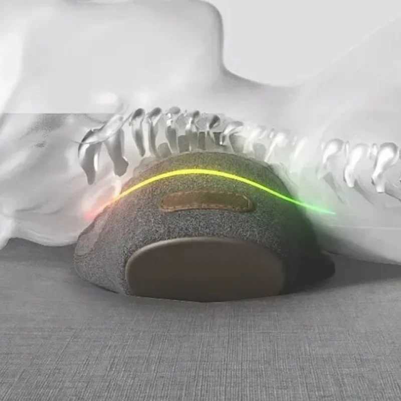 Electric massage pillow promotes blood circulation relieves muscle fatigue compresses heat vibrates and relaxes the body improves sleep quality W24081