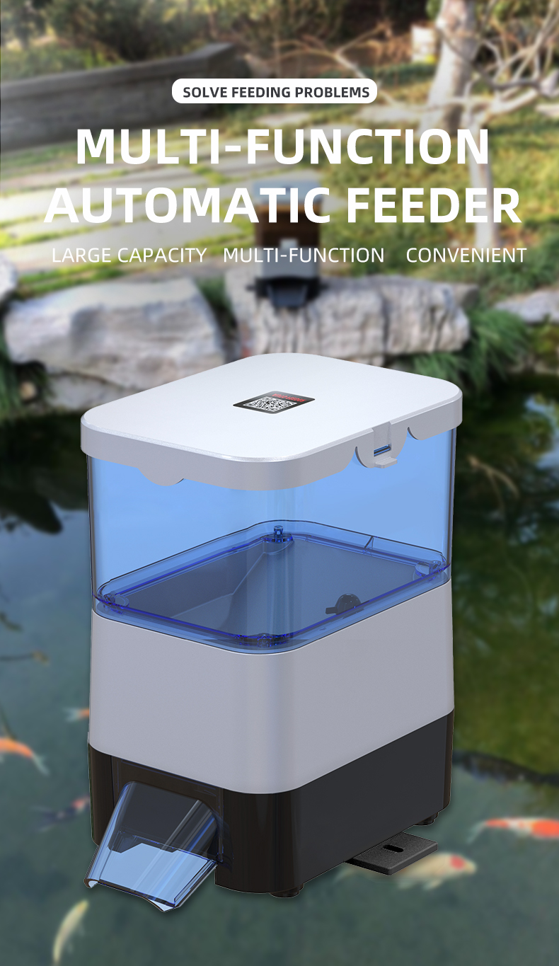 Automatic fish feeder fish tank for aquariums pet feeder associate for home aquarium tank manufacturer EV615A