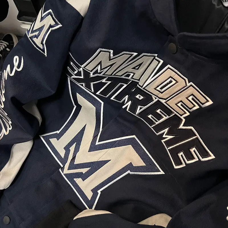 HOUZHOU Y2k Streetwear Womens Racing Jacket Oversize Vintage Moto Biker Jackets Korean Fashion Baseball Harajuku Autumn Coat 241011