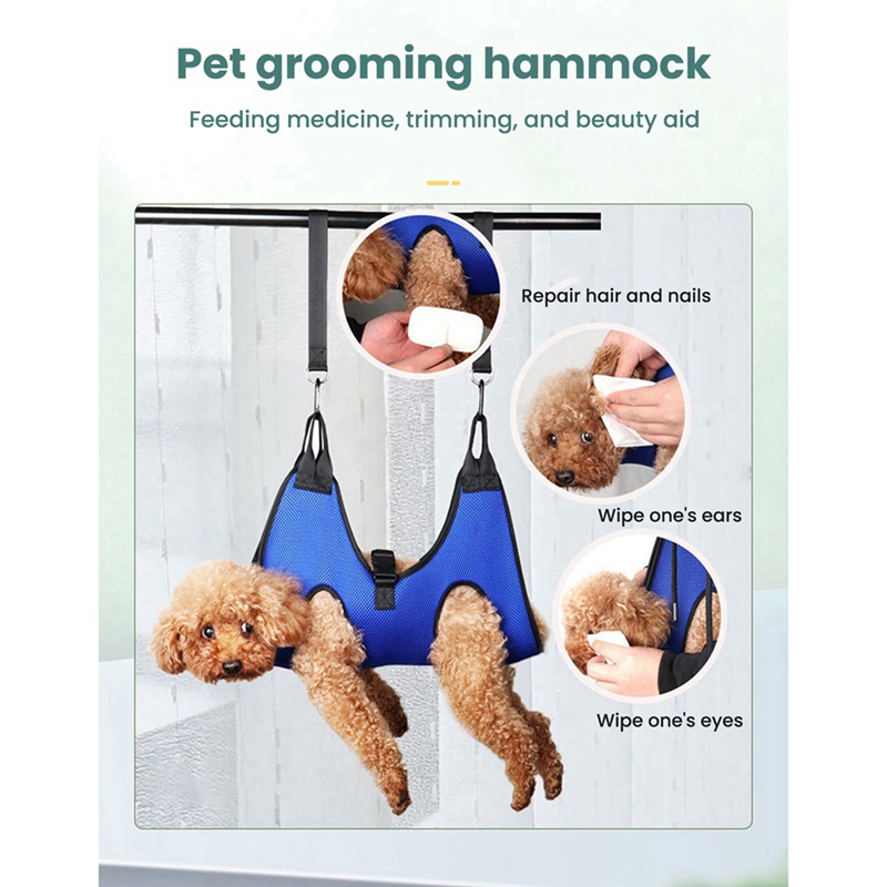 New Pet Grooming Hammock Helper XS-L Dog Hammock Repairing Nails In Beauty Hammock Restraint Bag Pet Accessories