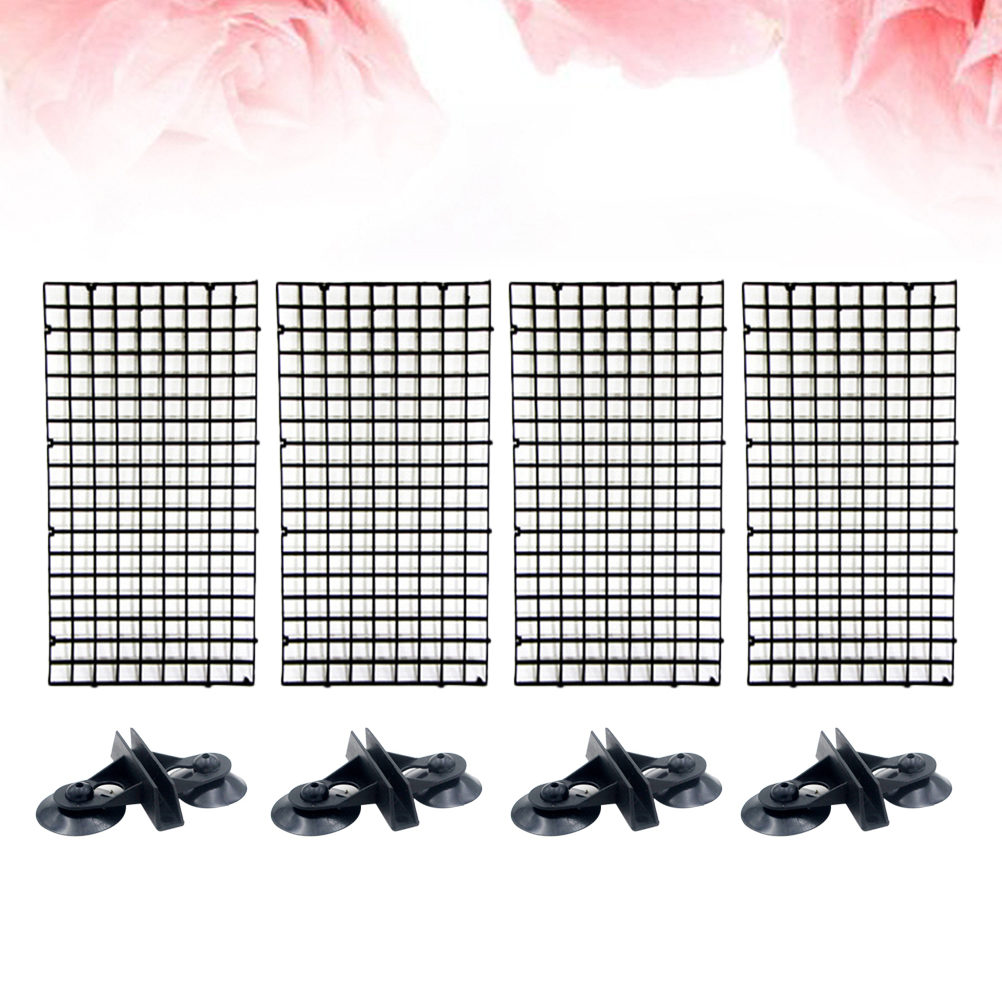 Dividers for Aquarium Fish Tank Betta Separator Water Panel Partition Double-layer Drain Basket