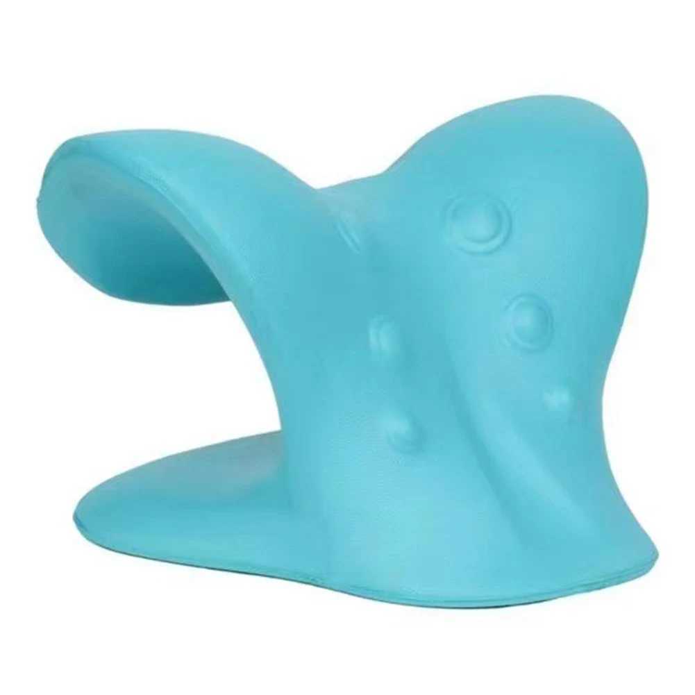 Ergonomic Traction Device EVA Spinal Therapy Pillow for Pain Relief in Neck and Neck Posterior Corrector Used for Tenomandibular Joint Head Muscle Ten