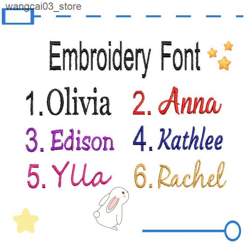 Blankets Swaddling Custom Name Newborn Baby Blanket Swaddle Baby Wrap Knitted Blanket For Kid Rabbit Cartoon Plaid Infant Toddler Bedding Swaddling L2