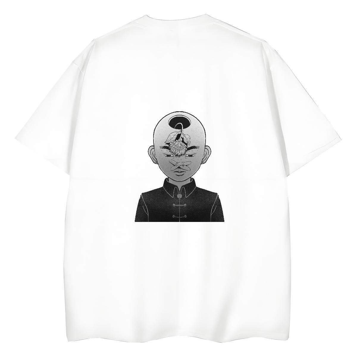 Classic T Shirts Women 230g Cotton Breathable Crew Neck Casual Daily Wear portrait Unisex Tshirts Soft Oversized L-4XL Clothings