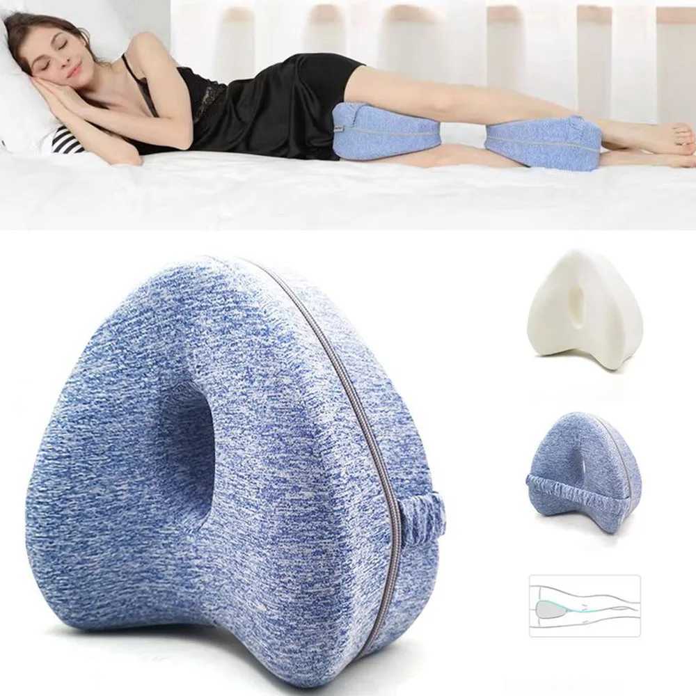 Memory foam leg pillow for adjusting sleep posture foot pad for use on the back buttocks legs knees and for pregnant women to relax their legs W240819