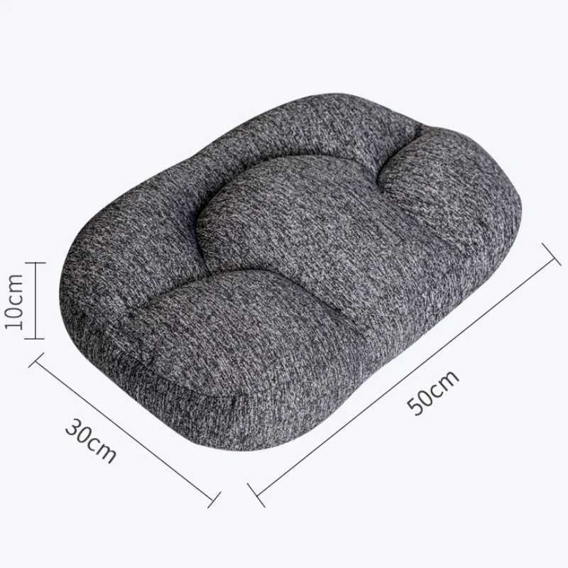 Omnidirectional sleep pillow sleep memory foam shape body massager neck massager head massage pad head massage W240819