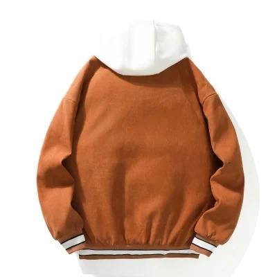 Arrived Winter Thicken Fleece Men Parka Warm Bomber Jacket Streetwear Fashion Letter Embroidery Thermal Baseball Coat 241010