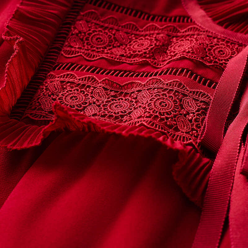 autumn new 2024 high-end temperament goddess French style waist cinched long sleeved fashionable western-style dress