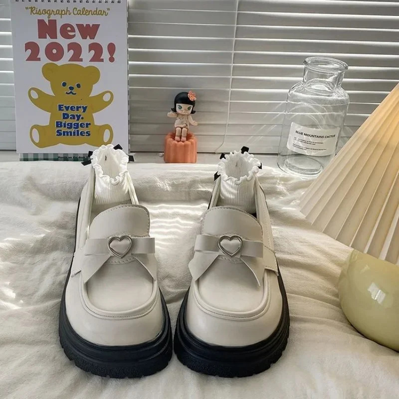 Women High Heels Mary Janes Shoes Lolita Dress Shoes Women Autumn Loafers Female Spring Walking Pumps Zapatillas 241010