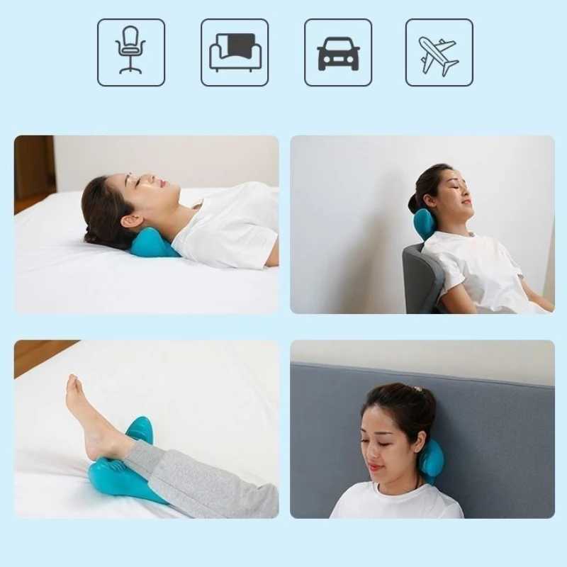 Cervical Massage Pillow Home Portable Gravity Finger Pressure Neck Protection Traction Pillow Sleep Repair Assistance Pillow W240819