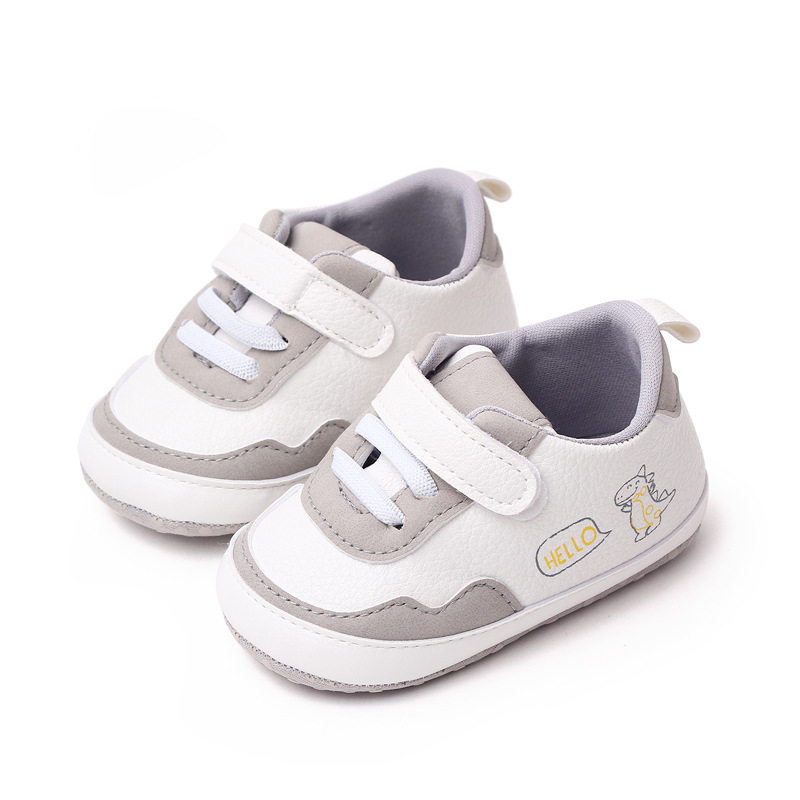 Baby Sport Shoes Sneakers Newborn Boys Girls Cartoon Letter Print First Walkers Cutefeet Infant Toddler Anti-slip Baby Pre-walkers Shoes