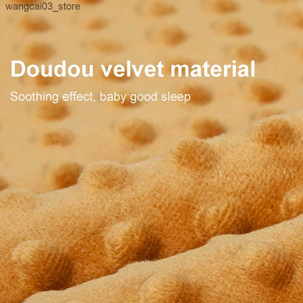 Blankets Swaddling Baby Swaddle Envelope For Discharge Winter Thicker Newborn Sleep Sack Wrap With Hat Prevent Cold Swaddle Blanket Baby Cocoon L24091