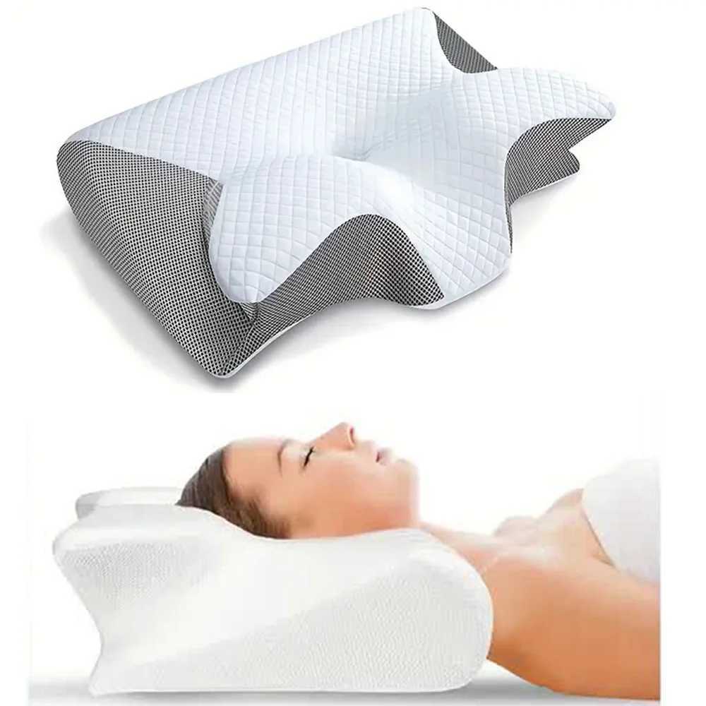Butterfly Sleep Memory Pillow Slowly Rebound Comfortable Copper Ion Sleep Pillow Healthcare Bed Pillow W240819