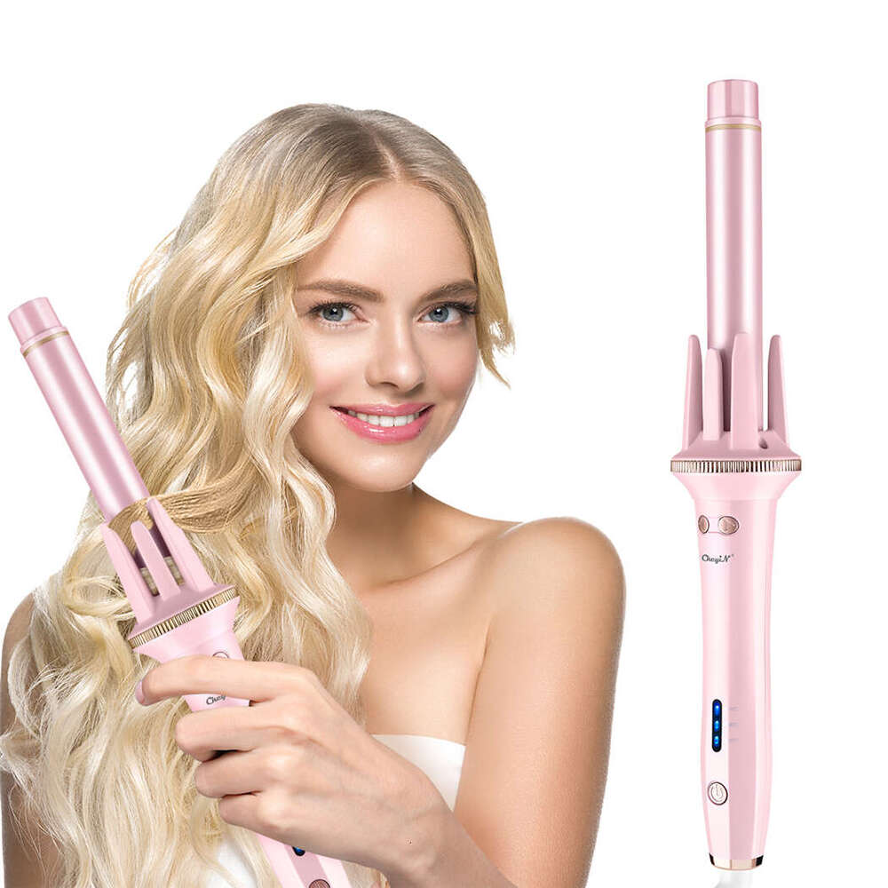 25mm Automatic Curler Stick Professional Rotating Curg Iron Negative Ion Hair Waver Ceramic Coating Styg hine
