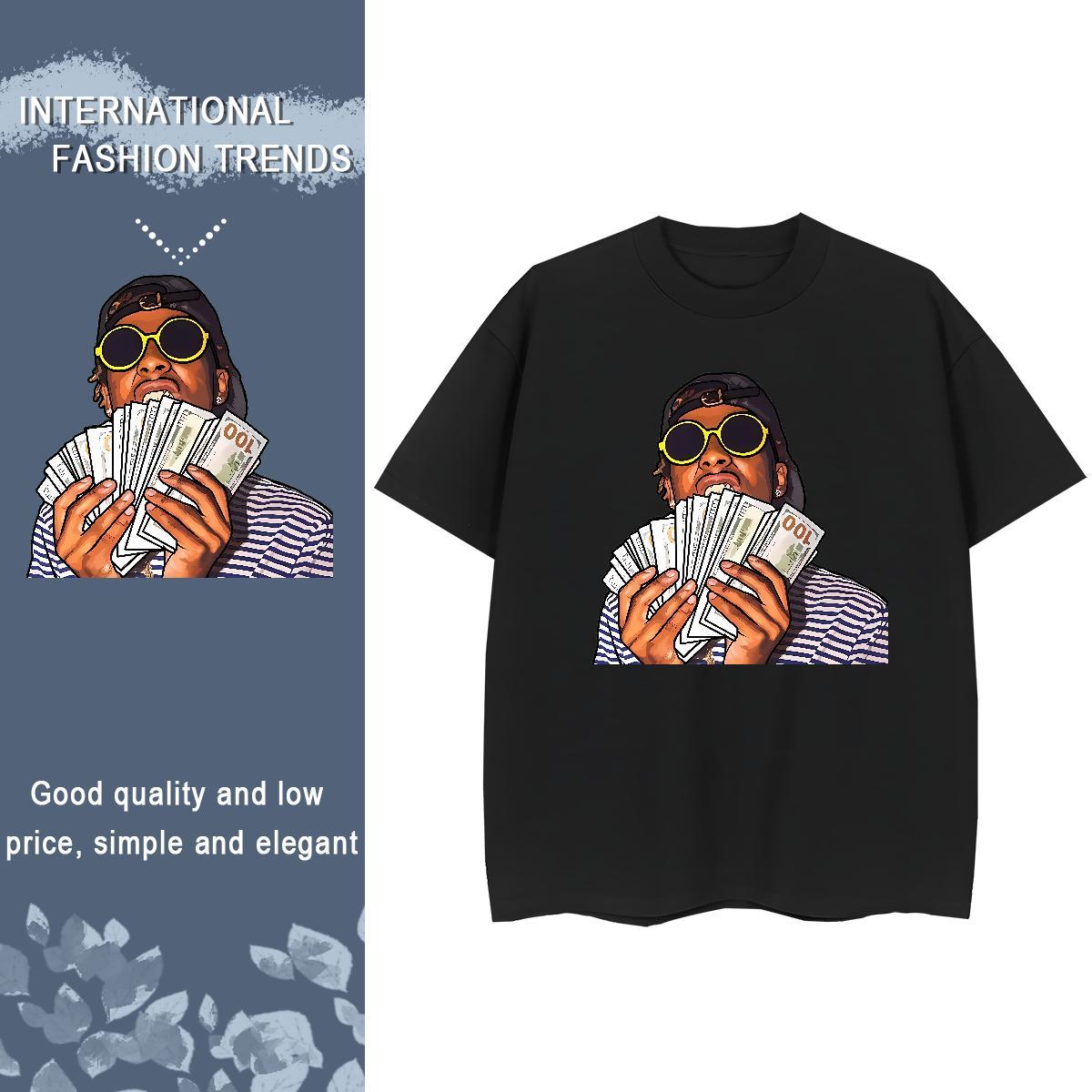 2024 DIY T Shirt For Woman 230g 100% Cotton Crew Neck Breathable Sports Casual exciting Women Tshirts High quality Oversized L-4XL Top Shirts