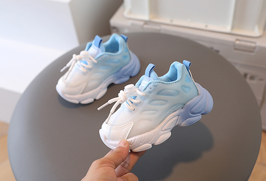 Girls Boys Unisex Mixed Colors Breathable Platform Sneakers 2024 Children Casual Mesh Light Weight Cutefeet Kids Sports Running Shoes Trainers Sizes 2