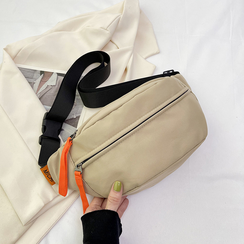 Chest casual sports waist ins trendy brand women's versatile simple crossbody men's single small shoulder bag