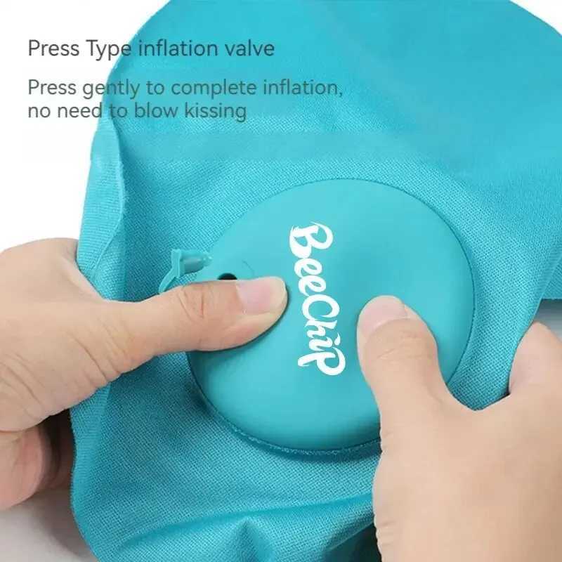 Knitted cotton thin ceramic protective pillow ceramic and neck massager neck and shoulder relaxing memory foam pillow W240819