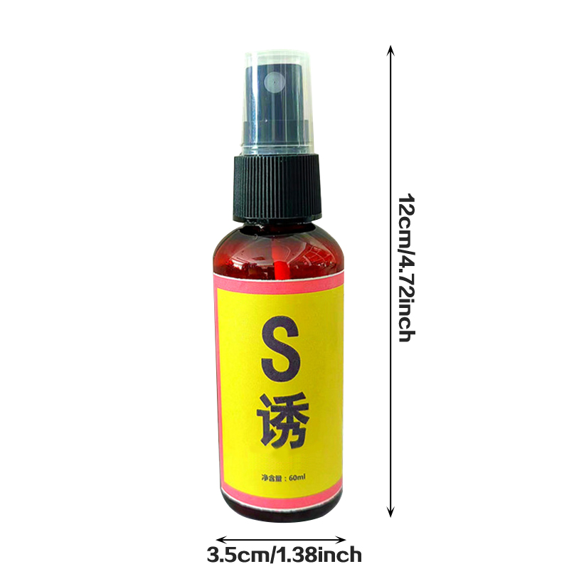 Fishing Baits Attractants 60ml Lures Liquid Attractant Natural Scent Drag For Sea River Freshwater Fish Effective Attract Fish