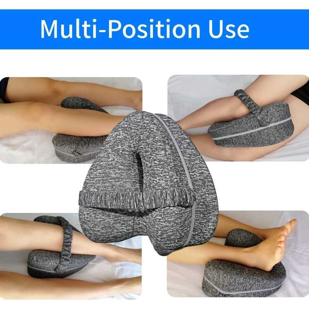 Orthodontic leg pillow memory foam ergonomic side sleeping knee pillow back pain leg pad sleep W240819